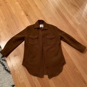 Aritzia Ganna Jacket in Foxfire Brown